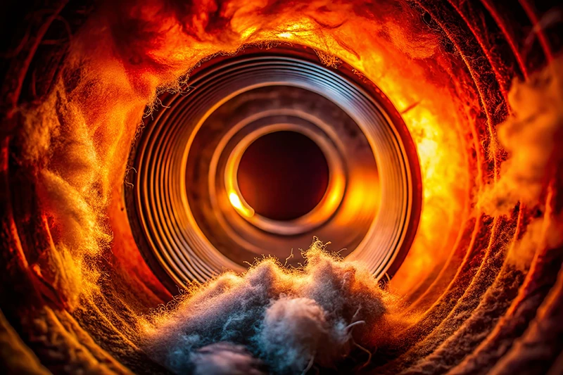 Dryer Vent Cleaning Service from NOCO Air Duct Cleaning helps prevent dryer fires