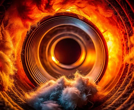 Dryer Vent Cleaning Service from NOCO Air Duct Cleaning helps prevent dryer fires